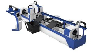 Augstas precizitātes cauruļu lāzera griešanas mašīna